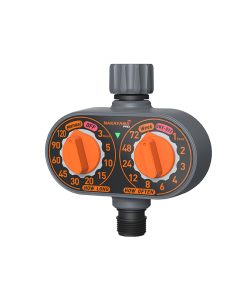 NAKAYAMA PRO GH9139 Προγραμματιστής Ποτίσματος Μπαταρίας, με Δύο Διακόπτες Προγραμματισμού