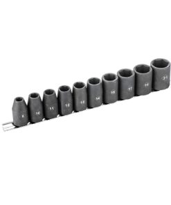 BORMANN Pro BHT7703 Σετ Καρυδάκια Αέρος 1/2'' , 8,10,11,1213,14,15,17,19,21mm, 10τεμ
