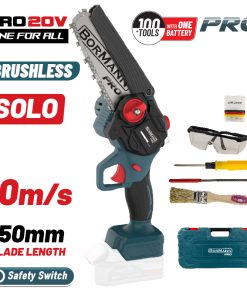 BORMANN Pro BBP3917C Κλαδευτικό Αλυσοπρίονο Μπαταρίας 20V,Brushless,Λάμα 15cm,1kg
